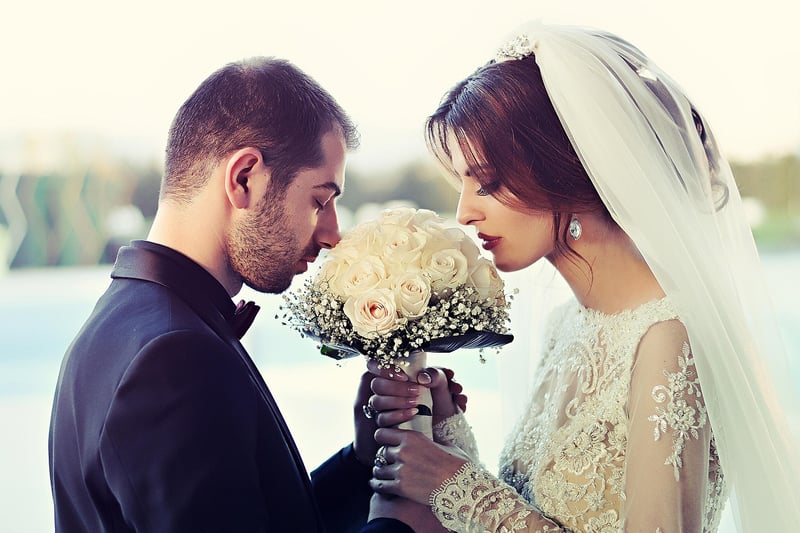 Bride and Groom Wedding Couple